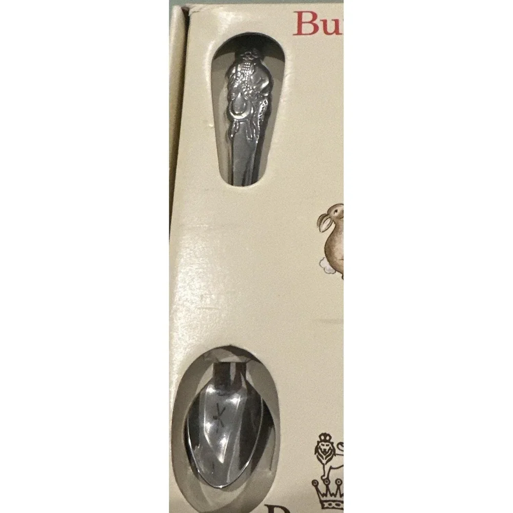 Royal Doulton Bunnykins‎ Nursery Set Vintage 1988 Baby Plate/Bowl & Spoon